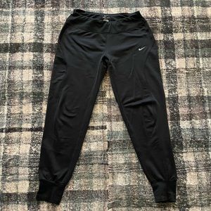 Nike fleece joggers.